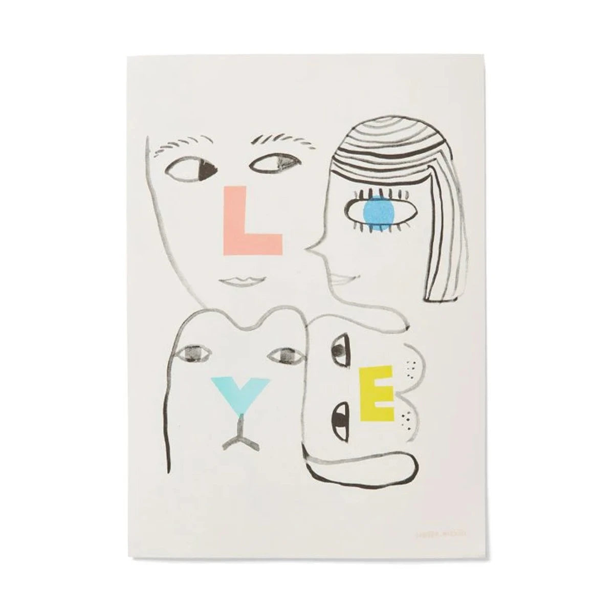 Love Print A3 - view 1