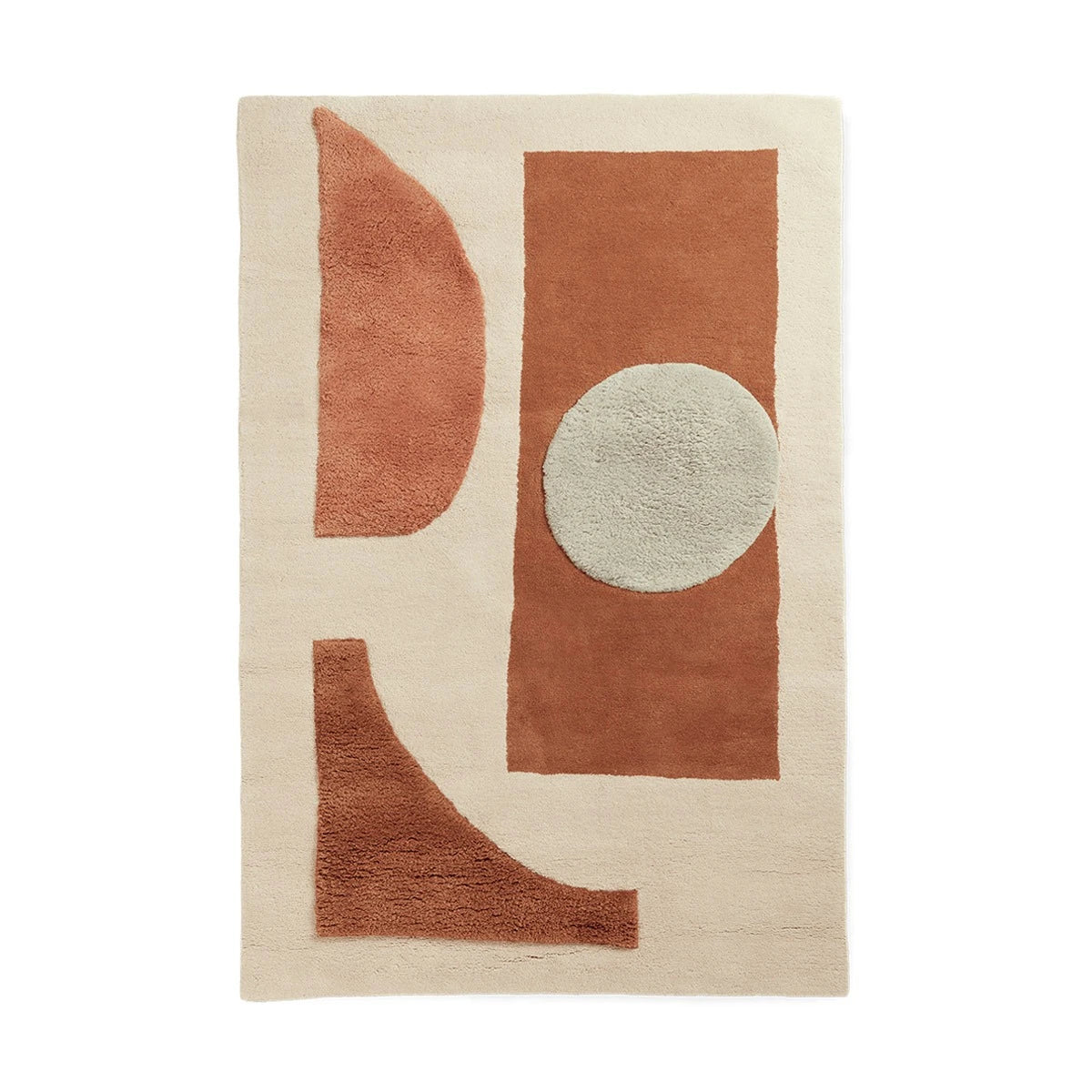 Bloc Tufted Blush Rug - view 1
