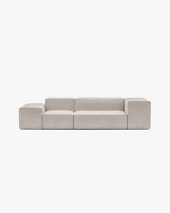 Clay Sofa - Leather - view 1