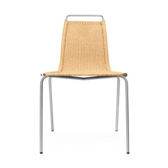 PK1 chair stainless steel natural paper cord - view 1