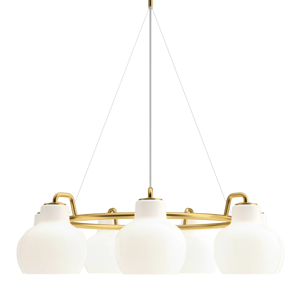Ring Crown pendant 7 shade Ø893 - view 1