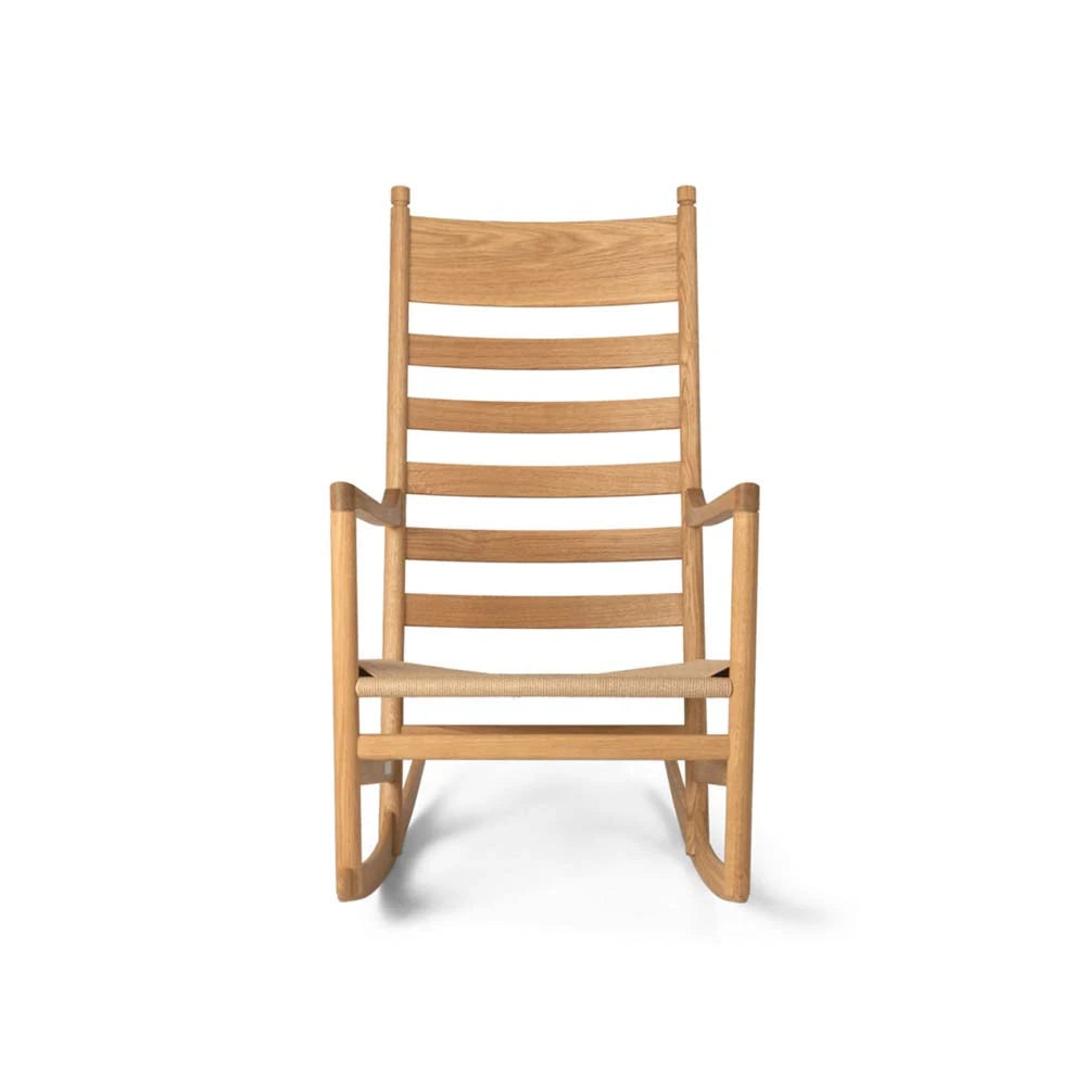 CH45 Oak Oil Paper Cord Lounge Chair - view 1