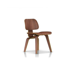 Eames Molded Plywood Dining Chair, Wood Base (Walnut) - view 1