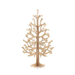 x-mas tree H100 natural wood - view 1