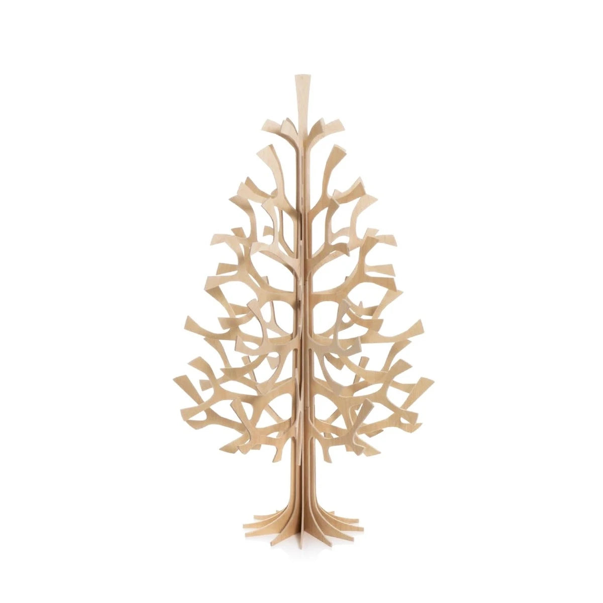 x-mas tree H100 natural wood - view 1