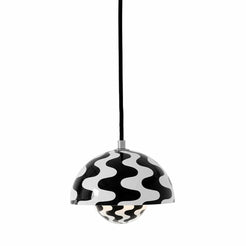 Flowerpot VP10 Black-White Pattern - view 1