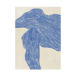 The Line Navy Poster - view 1