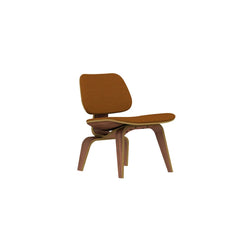 Eames Molded Plywood Lounge Chair, Wood Base (Rust/Walnut) - view 1