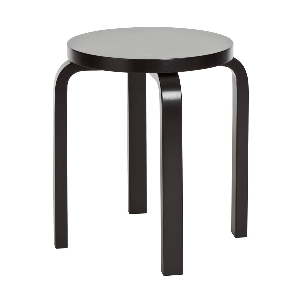Stool E60 Black Lacquered - view 1