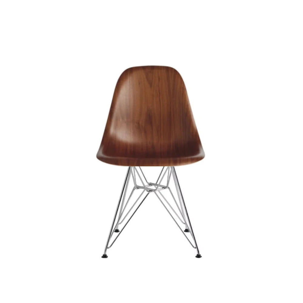 Eames Molded Wood Walnut Chair - view 1