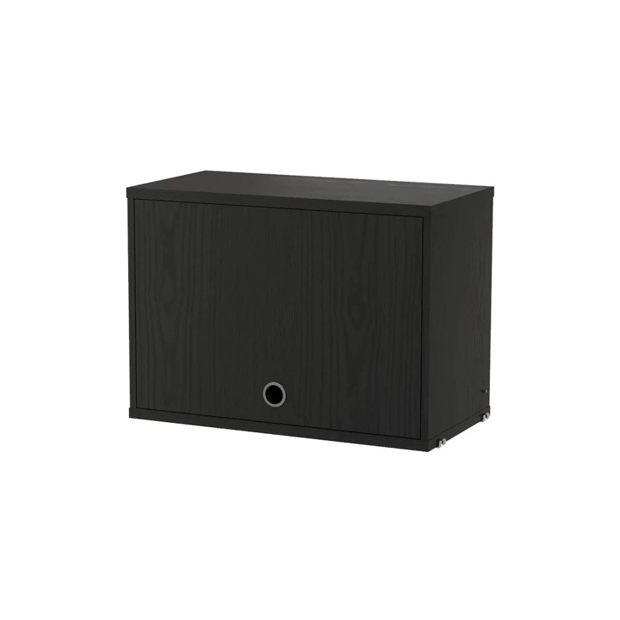 Cabinet Flip Door 58 Black Stained Ash - view 1