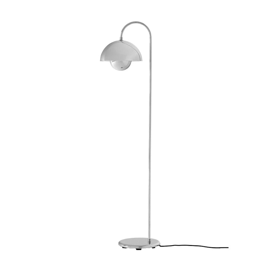 Flowerpot Floor Lamp VP12 Chrome Plated - view 1