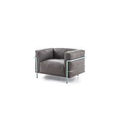 3 Grand Confort, Large Model Armchair (Muschio, Feather) - view 1