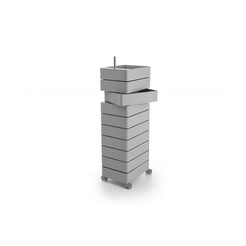 360° Container 10 Drawer (Grey) - view 1