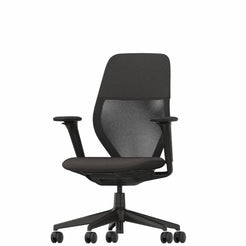 ACX Light Silk Mesh Nero X Net Nero Deep Black Office Chair - view 1