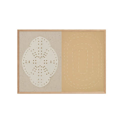 Lace No.167 Wood Frame 500 x 700 - view 1