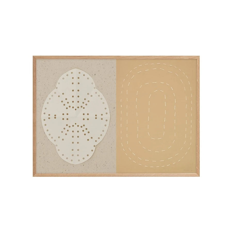 Lace No.167 Wood Frame 500 x 700 - view 1