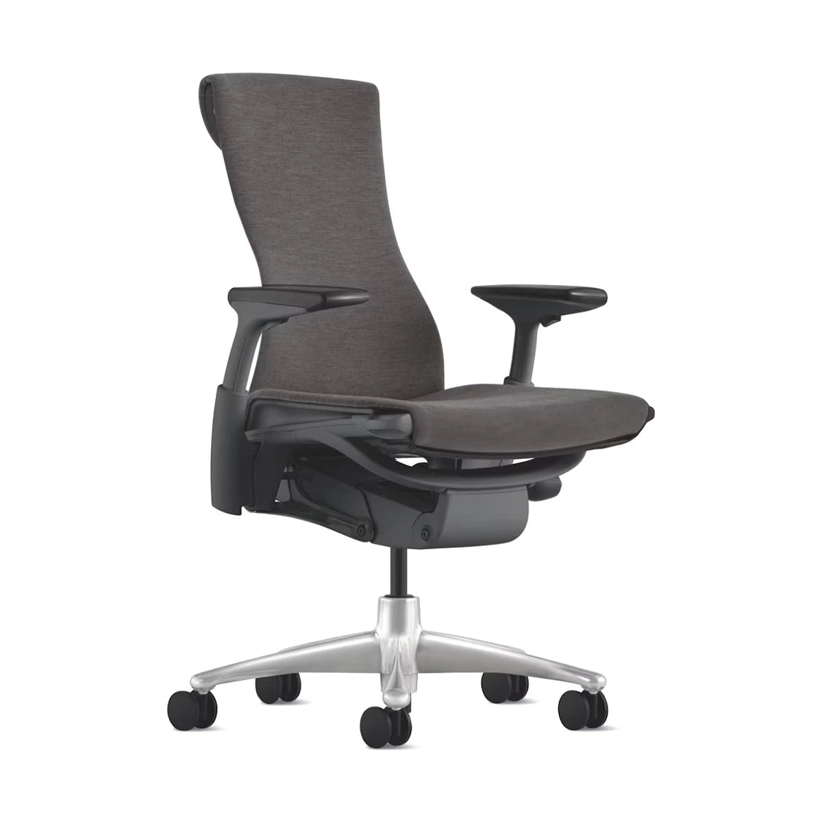 Embody Work Chair Graphite-Titanium-Charcoal (Fabric - Medley) - view 1