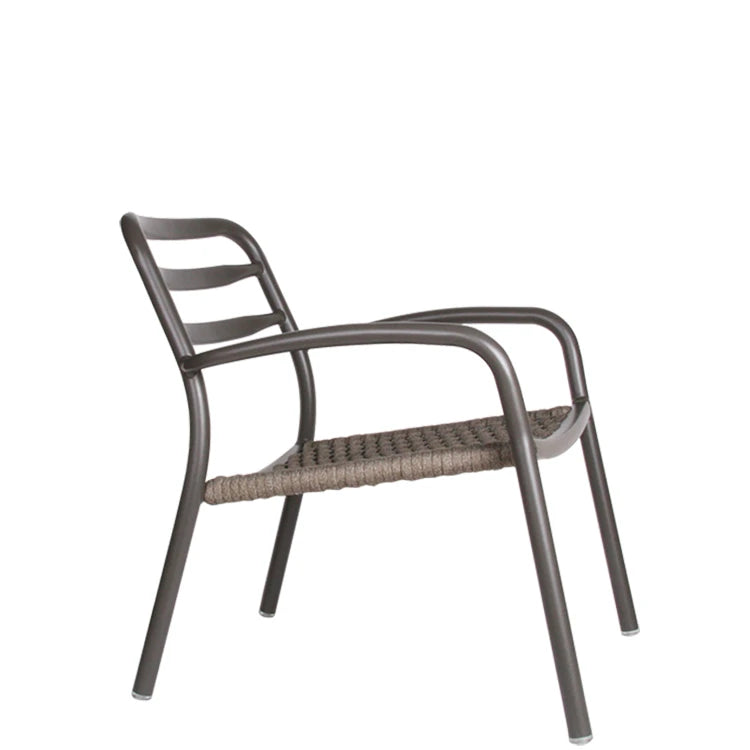 Chairgallery Bangkok Lounge Dark Aluminum PE Rope Outdoor Armchair - view 1