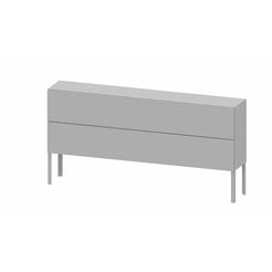 Less Library Door Silver AG 2400 1200 Storage Cabinet - view 1