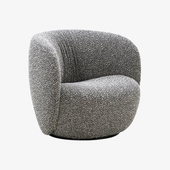 Ovata Lounge Chair Large Swivel - view 1