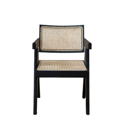 V-Leg Black Office Chair - view 1