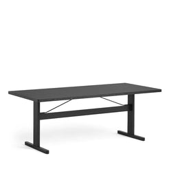 Passerelle Table 200 x 90 Ink Black - view 1