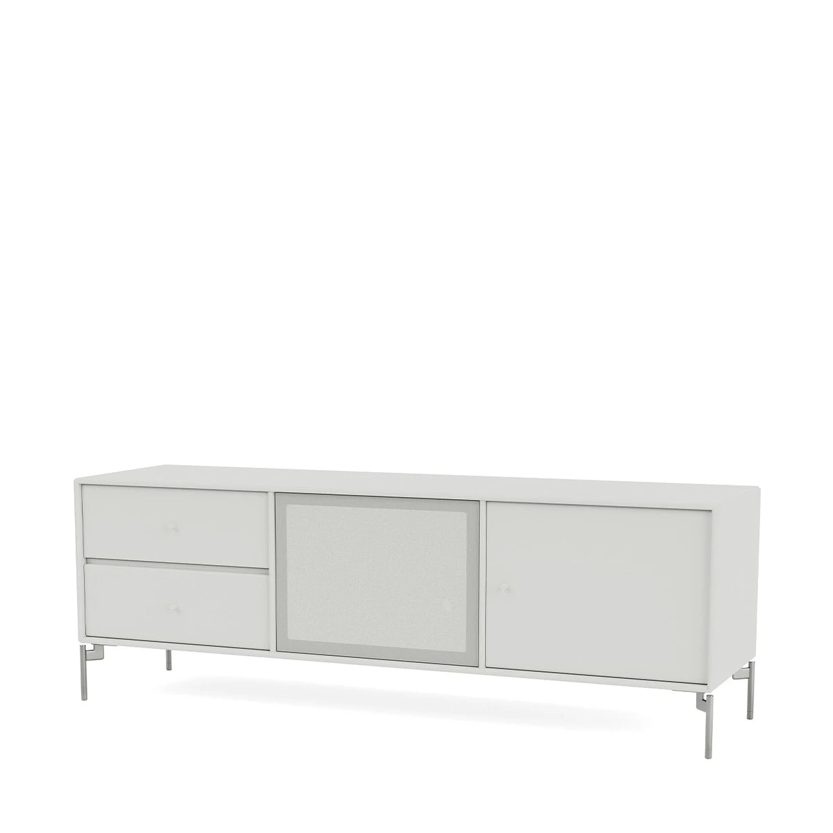 Octave 6 TV Unit Nordic-Chrome Leg - view 1
