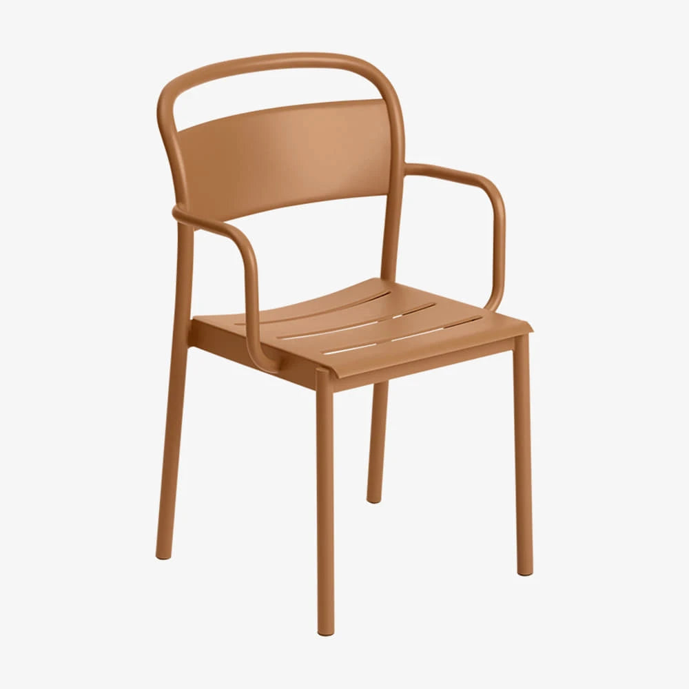 Linear Steel Arm Chair - view 1
