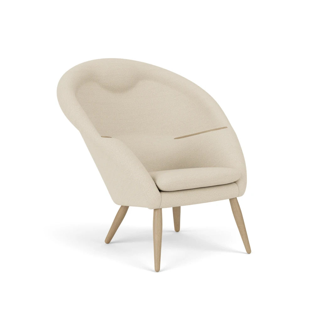 Oda Oak Lounge Chair - view 1