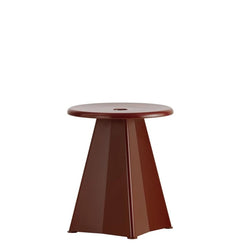 Tabouret Metallique Japanese Red Stool Side Table - view 1