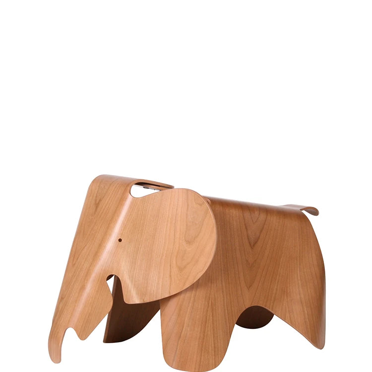 Eames Elephant Plywood Cherry Stool & Bench - view 1