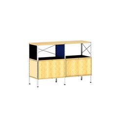 Eames Storage Unit 2 x 2 Door (Multi / Zinc) - view 1