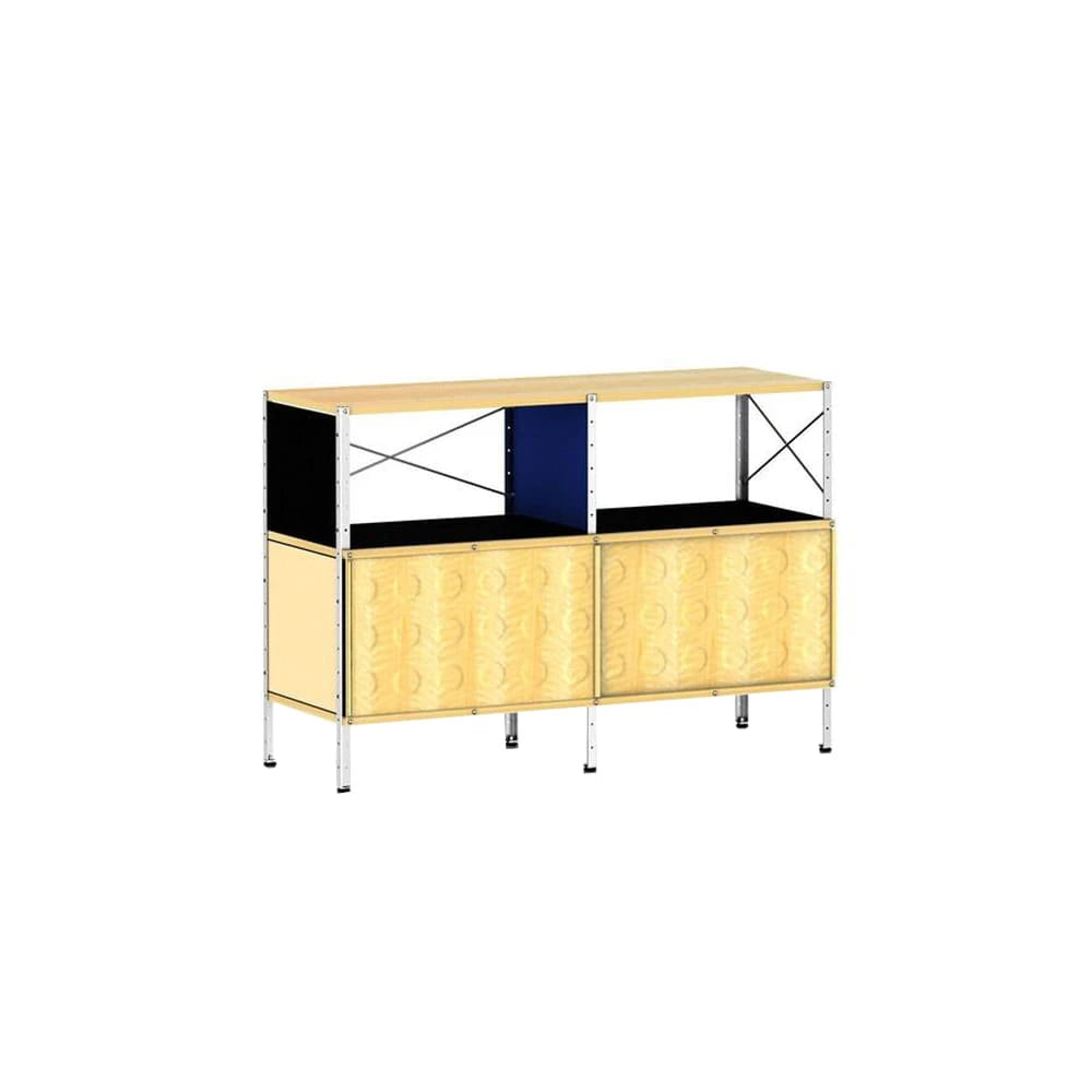 Eames Storage Unit 2 x 2 Door (Multi / Zinc) - view 1