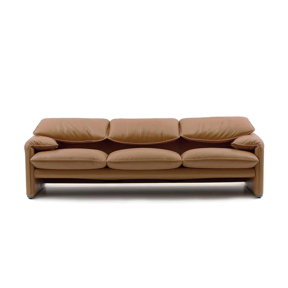 Maralunga 40 Sofa (3 Seater, Noce) - view 1
