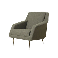 CDC Lounge Chair Around Boucle/Soft Leather Army - view 1