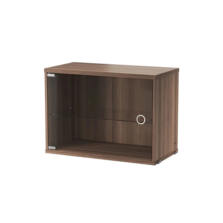 Display Cabinet Swing Door 58 Walnut - view 1