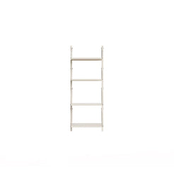 Shelf Library Single Section H1084 W40 Warm White - view 1