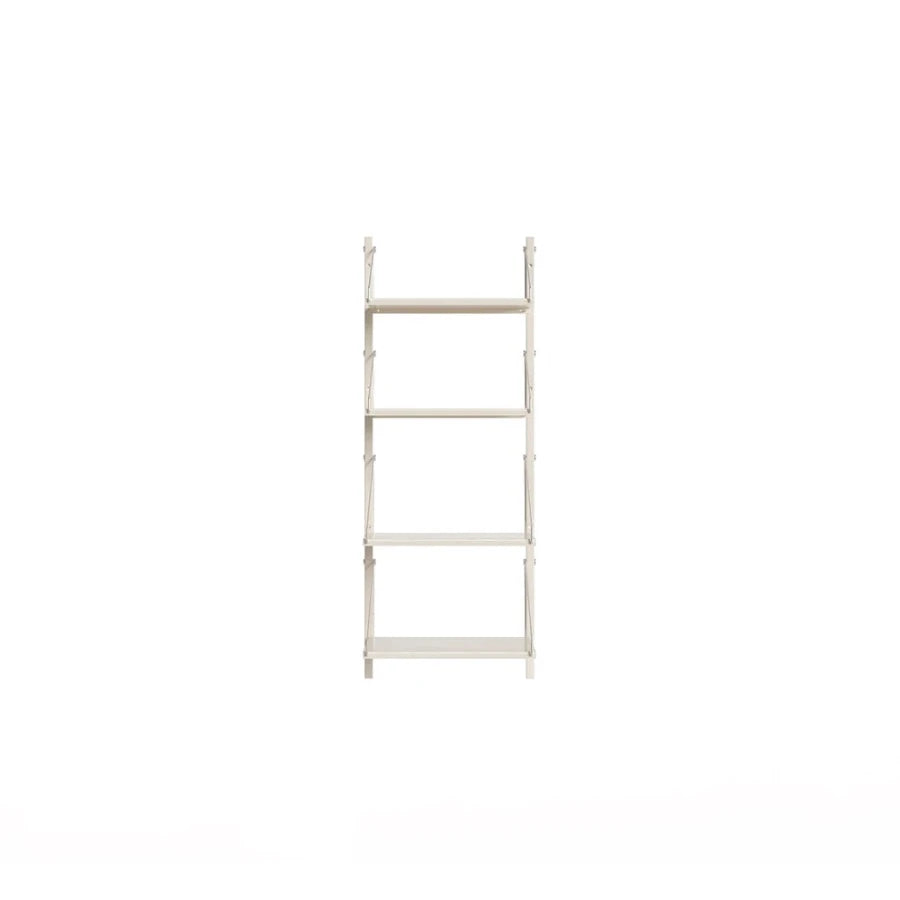 Shelf Library Single Section H1084 W40 Warm White - view 1