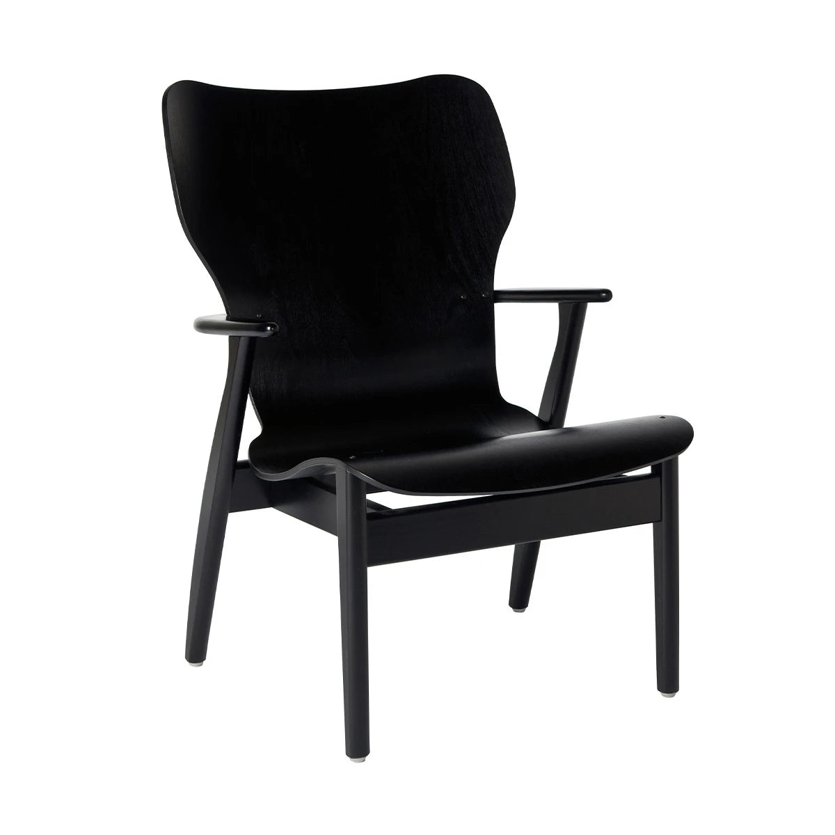 Domus Lounge chair Black Lacquered - view 1