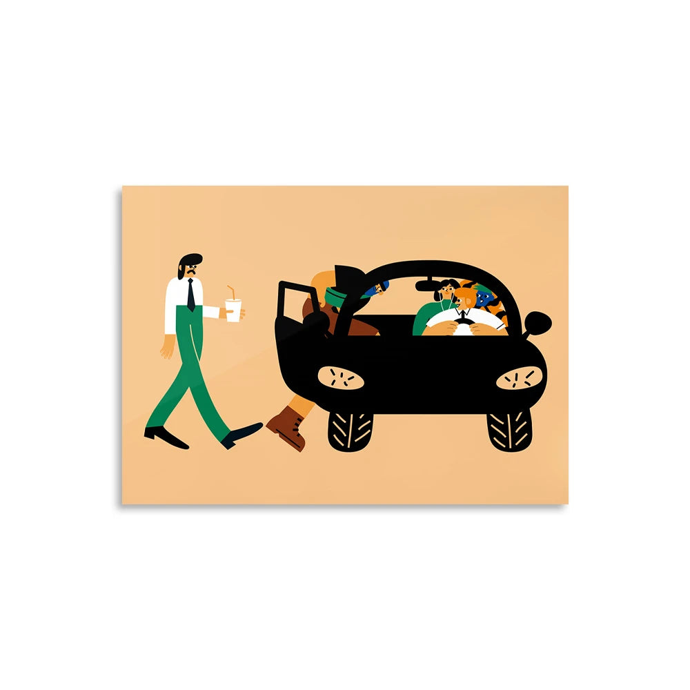 [Limited Edition] Car Poster - view 1