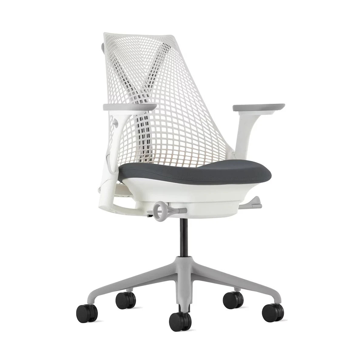 Sayl Work Chair Fog-Studio White-Charcoal - view 1