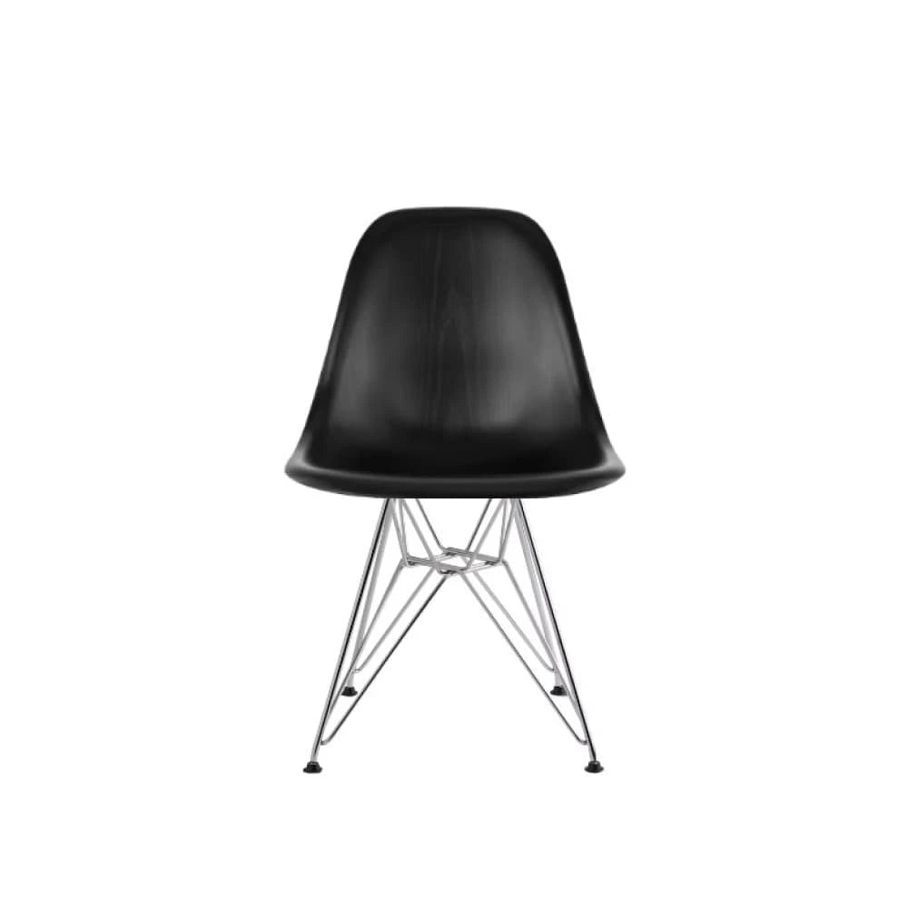 Eames Molded Wood Ebony Chair - view 1