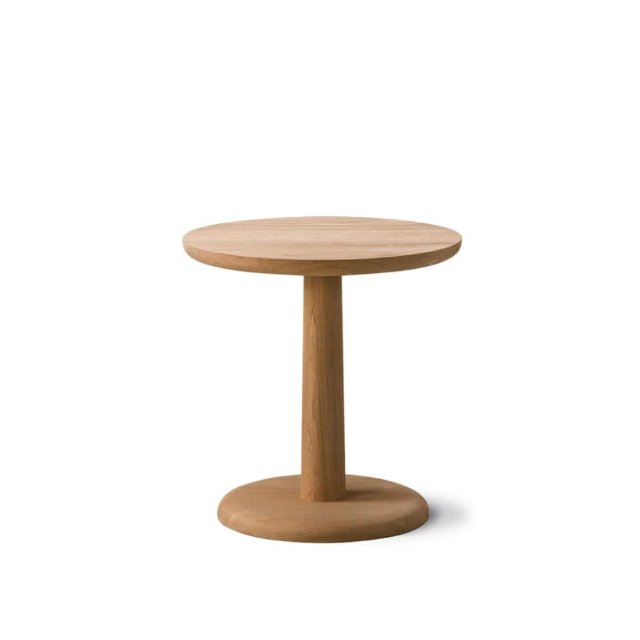 Pon Side Table 1290 dia.45 Oak Oil - view 1