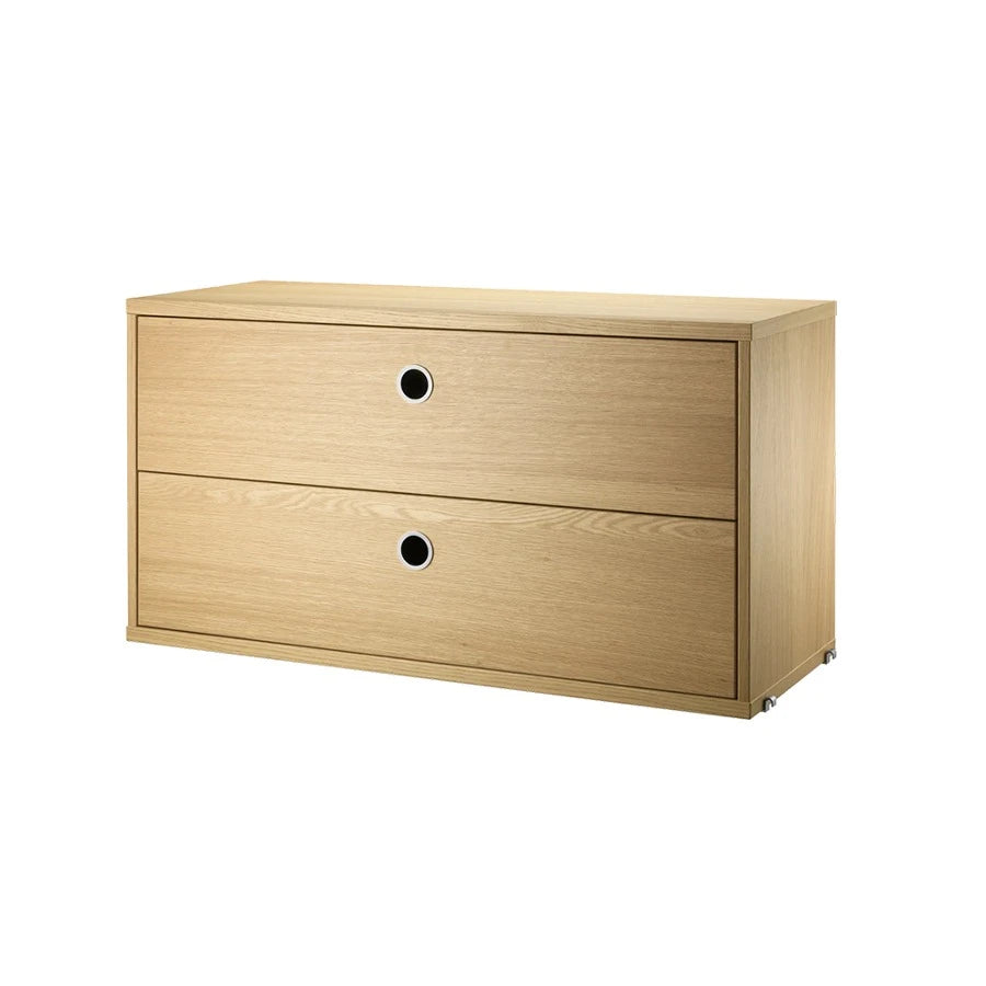 Cabinet Drawers 78 Oak - view 1