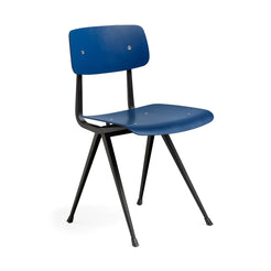 Result Chair Dark Blue Seat-Black Frame - view 1