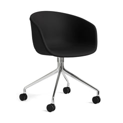 About A Chair AAC 25 Aluminium-Valencia Black leather - view 1