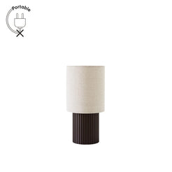 Manhattan Portable Lamp SC52 Bronzed/Canvas - view 1