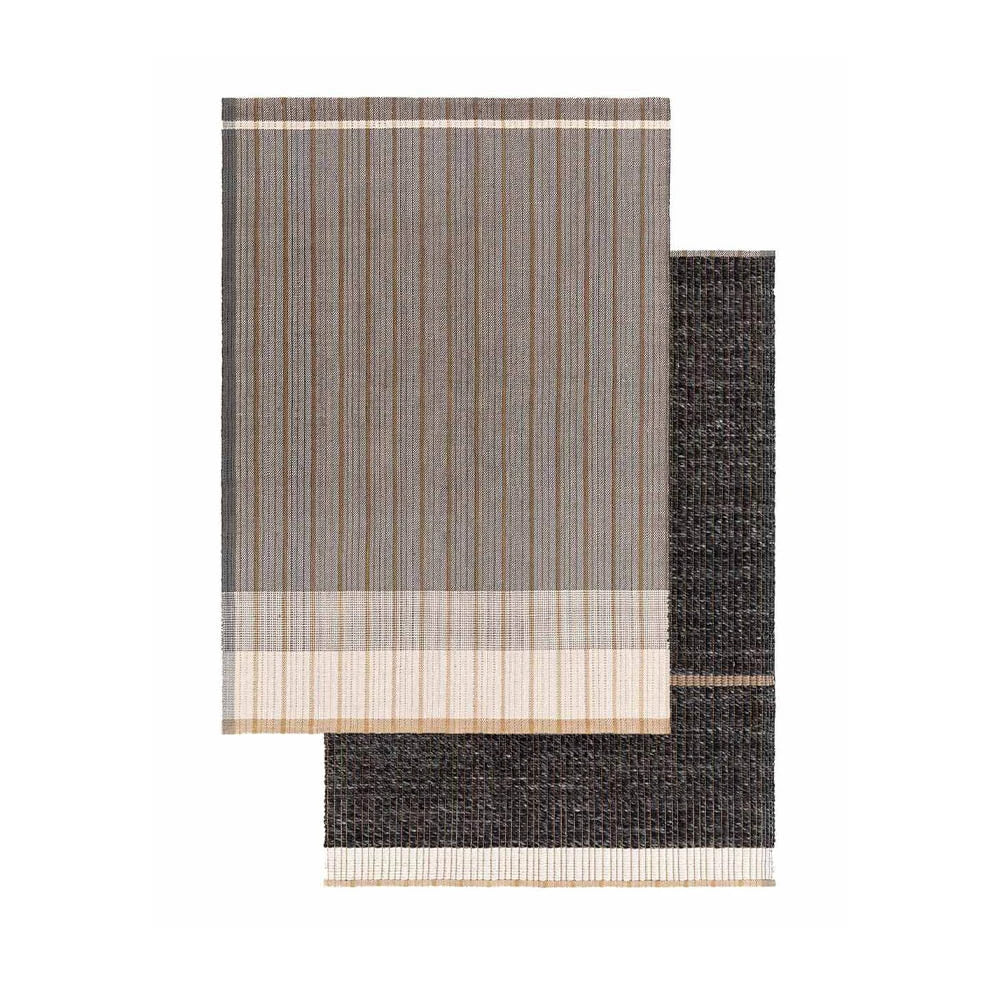 Reversible Black Rug - view 1