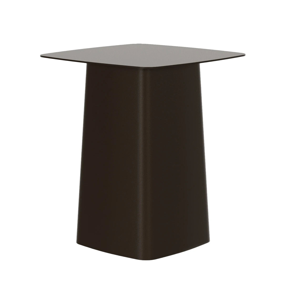 Metal Side Table Medium Chocolate - view 1